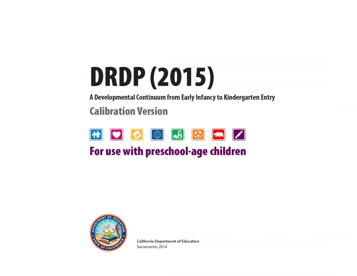 DRDP Forms Desired Results For Children And Families DRDP Forms Desired Results For Children And Families