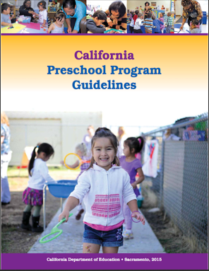 CA preschool program guideline