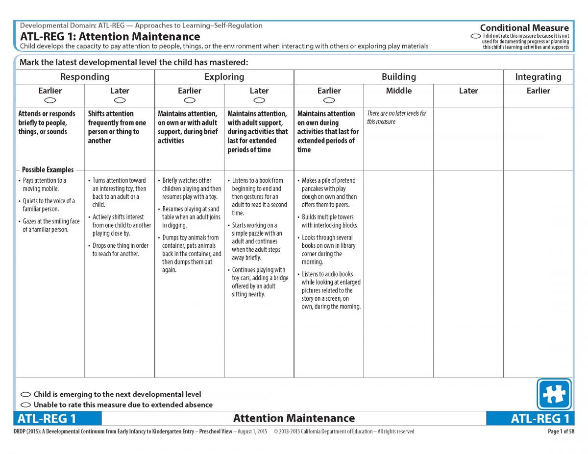  Approaches to Learning–Self-Regulation 1